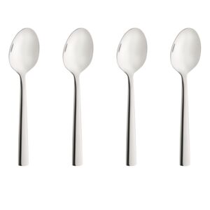 Amefa 4-Piece Moderno Mocca Tea Spoon Silver Amefa 4-Piece Moderno Mocca Tea Spoon Silver